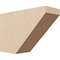 Ekena Millwork 4in. W x 8in. H x 12in. L Concord Woodgrain TimberThane Rafter Tail, Primed Tan RFTUR04X08X12CONRCPR - alternate 1